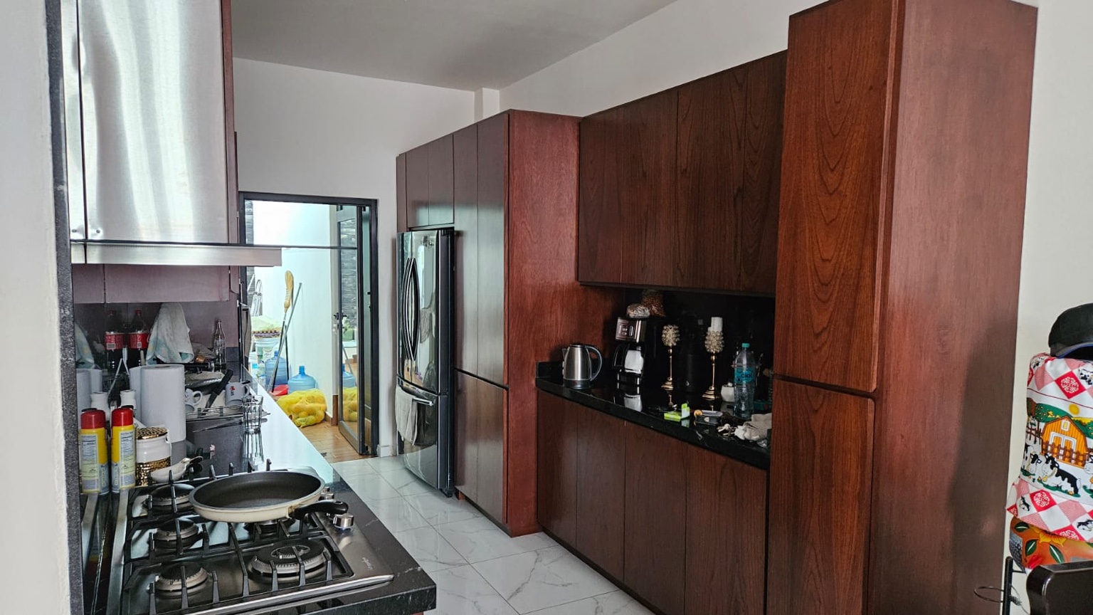 Carpintería y cocina residencial